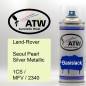 Preview: Land-Rover, Seoul Pearl Silver Metallic, 1CS / MFV / 2340: 400ml Sprühdose, von ATW Autoteile West.